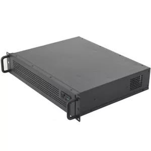 2U Rack Mount Industrial Server/Computer Case 3 3.5" HDD Drive Bays PC&80mm Fan - Picture 1 of 12