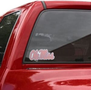 University of Mississippi Rebels Ole Miss 8 Inch Perforated Auto Window Film...