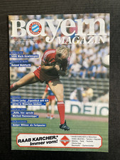 Bl 85/86 Bayern Munich - Bayer 05 Uerdingen, 07.12.1985 - Affiche Holger Willmer