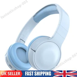 Wireless Bluetooth-Compatible Over Ear Headphones Gaming Headphones (Blue) - Afbeelding 1 van 12