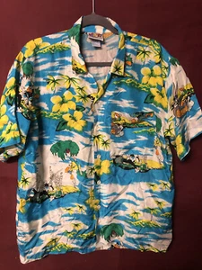 Looney Tunes Silk Characters Shirt sz.S - Picture 1 of 11