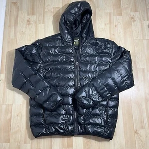 Chaqueta acolchada con capucha negra Gelert para mujer talla grande - Imagen 1 de 6