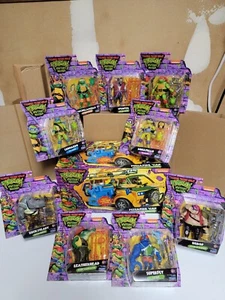TEENAGE MUTANT NINJA TURTLES MUTANT MAYHEM PLAYMATES TOYS 2023 SET OF 10 FIGURES - Picture 1 of 18