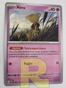 2x Abra ® Crepuscolo Mascherato 080/167 ® Comune ® Pokemon ® Italiano - Imagen 1 de 1