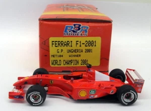 BBR 1/43 Scale built kit MET101 Ferrari F1 2001 GP Ungheria 2001 Win Schumacher - Bild 1 von 3