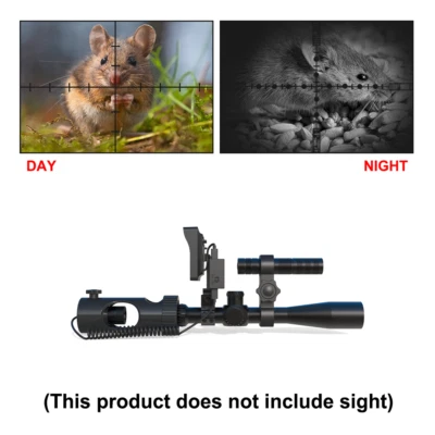 Day & Night Vision Rifle Scope Hunting Sight Infrared 850nm LED IR Camera DIY - Image 1 of 4
