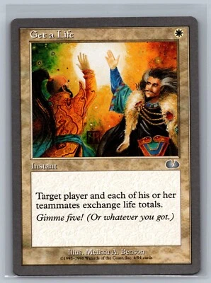 Magic The Gathering Unglued Get a Life #4/94 MTG TCG CCG - Image 1 of 2