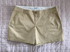 OLD NAVY Beige Cotton Chino Shorts. Size 16 - Picture 1 of 3