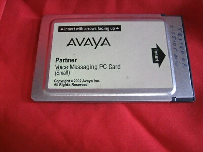 AVAYA  Partner Voice Messaging PC Card Small 700226517 CWD3B / LUCENT / AT&T - Image 1 of 2