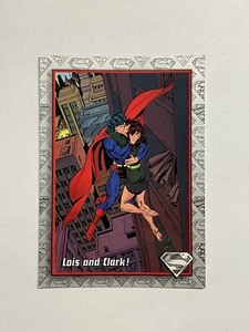 Skybox 1993 The Return of Superman Card #99 Lois and Clark - Picture 1 of 2