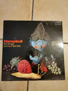 Hörspiel LP - Homunkuli von Eva Maria Felix, baccarola 86062 Vinyl  - Bild 1 von 4