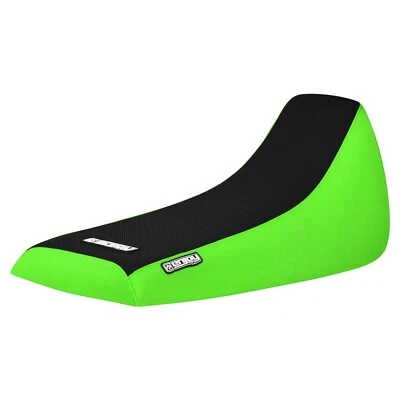 Cubierta de asiento Yamaha Blaster Gripper 1988-2006 verde flo/negro estándar #178 Foto 1 de 4