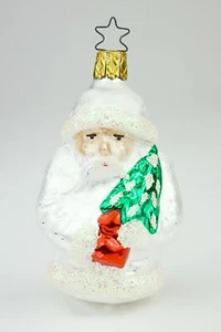 German Christmas Tree Ornament Mercury Glass Santa Claus Xmas Made in Germany - Picture 1 of 2