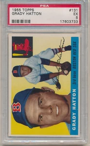 1955 Topps Grady Hatton (#131) PSA5 PSA - Bild 1 von 2