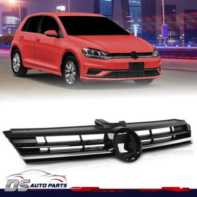 FIT FOR 18-20 VOLKSWAGEN GOLF SPORTWAGEN GRILLE GRILL GLOSS BLACK 5GM853651AFZLL Foto 1 de 4
