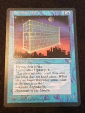 Illusionary Wall X4 Ice Age LP MTG Magic the Gathering Cards Play Set