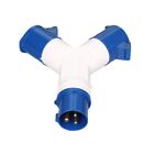 Secure 2 Way 3 Pin Industrial Plug & Socket for High Temperature Conditions