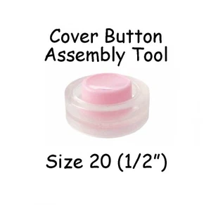 Cover Covered Button Assembly Tool - Size 20 (1/2" - 12mm) - Picture 1 of 1