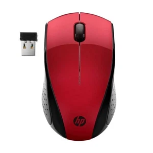 HP 220 kabellose Maus sunset red PC USB 2,4 GHz rot - Bild 1 von 2