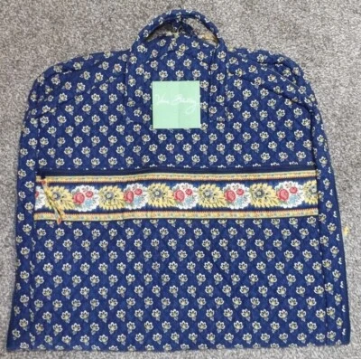 Bolso de Ropa VERA BRADLEY - Azul Maison - Azul Marino y Amarillo - Muy Bonito, Ampliable Foto 1 de 4