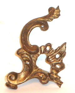 Antique Ingraham Ornate Brass Mantel Clock Case Front Foot (Original Part) - Picture 1 of 4