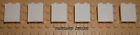 Lego 6 x Panel Fenster 1x2x2 weiss #87552 NEUWARE