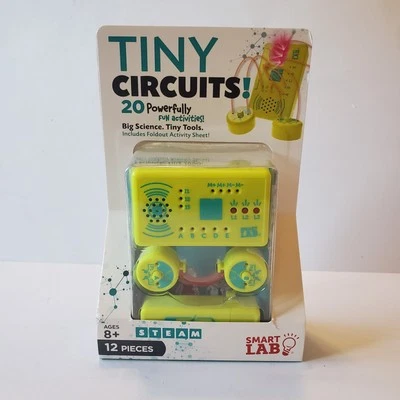 Tiny Circuits Smart Lab Science Home School Electronic Kids Toy 8+ New Sealed - Image 1 of 4