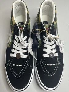 Vans Bape X Sk8 Mid 83 ABC Camo VN000MZGCX3 Herren Gr. 11,5 Neu 100 % Original - Bild 1 von 10