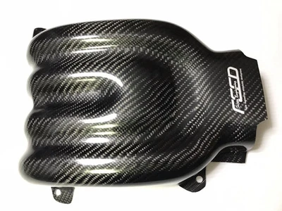 🚗 93-02 RX7 FEED RACING CARBON INTAKE MANIFOLD COVER MAZDA RX-7 ROYARY ENGINE - Image 1 of 4