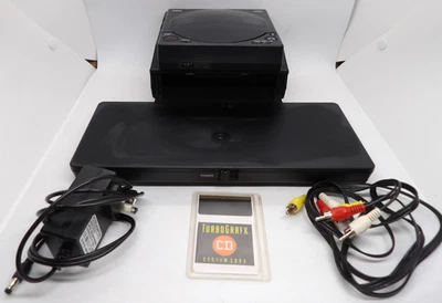 Consola CD Turbo Grafx + Base + Estuche + Hucard Leer Descripción Foto 1 de 4