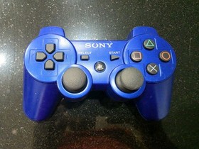 Genuine OEM Sony PlayStation 3 PS3 Blue DualShock 3 Controller SixAxis Authentic