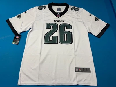 Camiseta deportiva Saquon Barkley grande para adultos Philadelphia Eagles verde medianoche #26 Foto 1 de 4