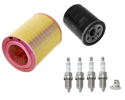 Service Kit Fits Honda CR-V MK II 2.0 2.4 Civic Air Oil Filter Bosch Spark Plugs - Image 1 of 4