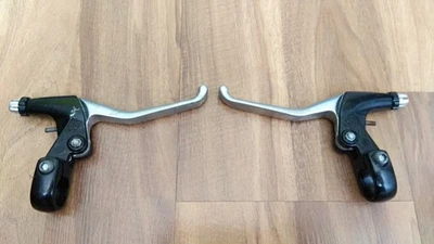 Klamki hamulcowe dźwignie aluminiowe góral/mtb długie cantilever Foto 1 de 2