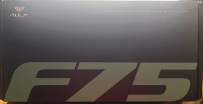 AULA F75 75% Wireless Mechanical Keyboard,Gasket Hot Swappable Keyboard. SEALED - Image 1 of 3