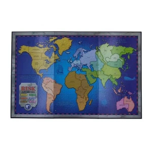 Risk Board Game 1998 Edition Map Replacement Part Parker Brothers Hasbro - Picture 1 of 3