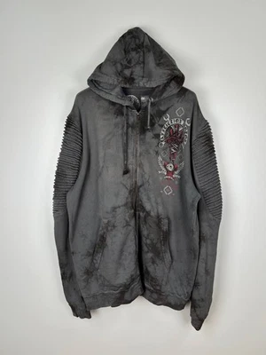 Affliction streetwear zip hoodie size XL - Image 1 of 4