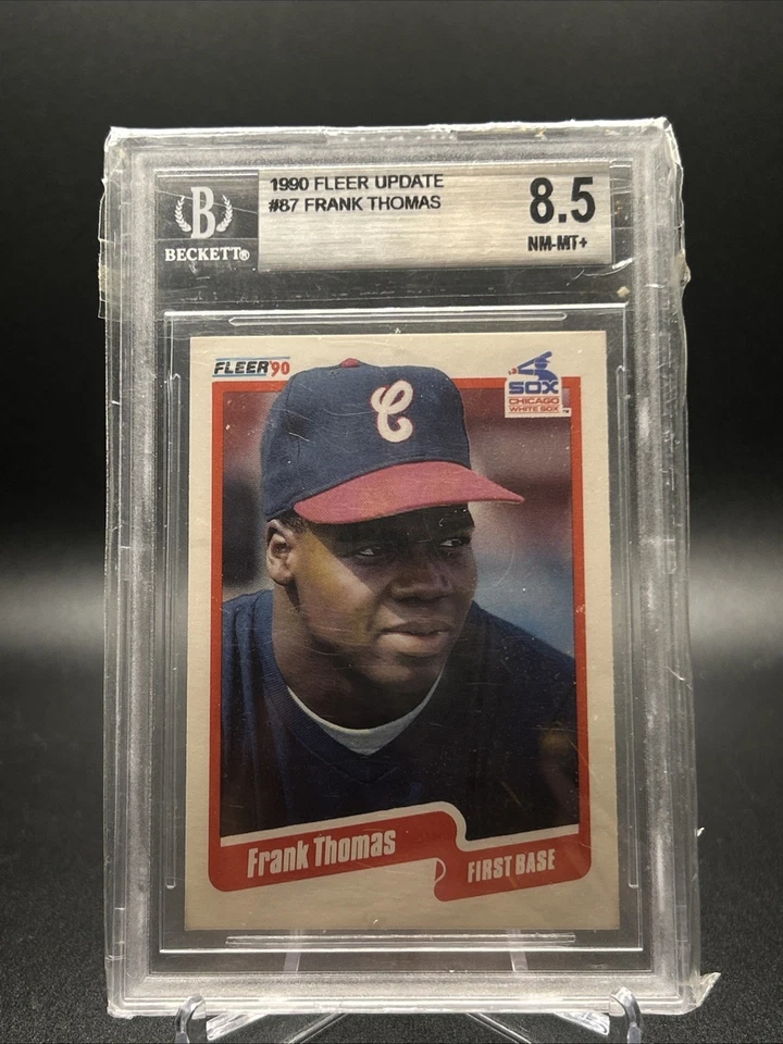 1990 Fleer Update - Frank Thomas #U-87 (RC) - Image 1 of 1