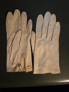 Vintage Grandoe Leather Soapable Leather Gloves Size 6 Very Good Condition - Picture 1 of 3