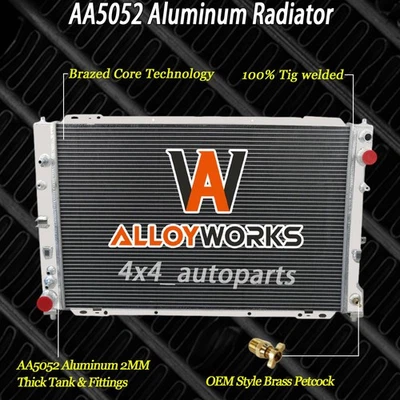 3 Row Radiator For 2001-08 Ford Escape/ Mazda Tribute Mercury Mariner 3.0L V6 Foto 1 de 4