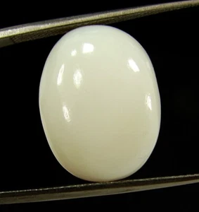 9.55 Ct Natural White Opal Loose Gemstone Cabochon Stone Wire Wrap Stone - 13920 - Picture 1 of 2