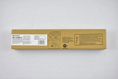 Sharp MX-C40NTC Genuine Cyan Standard Yield Toner Cartridge for DX-C311/MX-B400 - Image 1 of 4