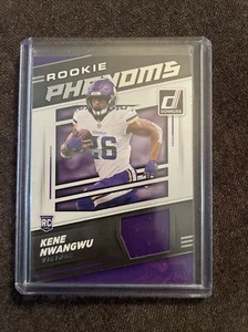 🔥2021 Donruss Kene Nwangwu Rookie Phenoms patch rpj-knw ROOKIE🔥 - Picture 1 of 2