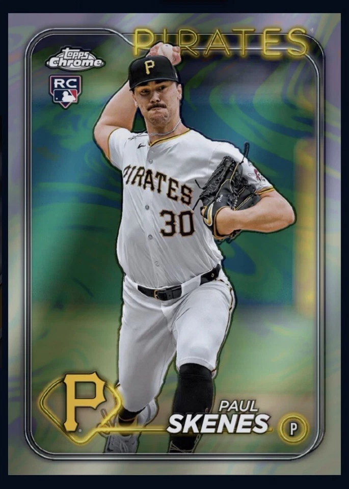 2024 TOPPS Chrome Update Refractor Rookie RC-PAUL SKENES (Topps Bunt DigitalCard - Image 1 of 1