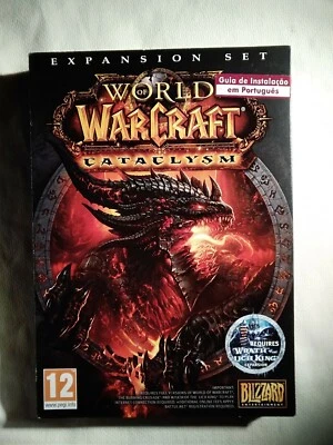 World of Warcraft Cataclysm Expansion Set DVD PC MAC Portuguese Instal Guide Exc - Image 1 of 4