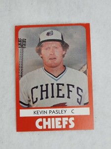1980 TCMA Minor League Syracuse Chiefs #3 Kevin Pasley M2
