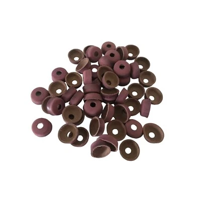 PORSCHE 356 ABC Zenith 32NDIX Carburetor Accelerator Pump Diaphragm, Leather Cup - Image 1 of 4