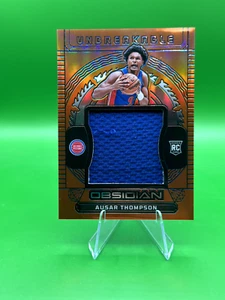 Ausar Thompson 5/99 2023-24 Panini Obsidian - Unbreakable Memorabilia Orange - Picture 1 of 2