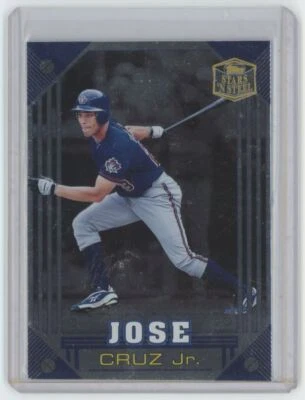 1998 Topps Stars ‘N Steel Jose Cruz Jr. Toronto Blue Jays #10 - Image 1 of 2