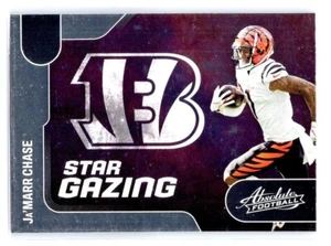 2022 Absolute Football #SG-17 Jamarr Chase Star Gazing NFL  Cincinnati Bengals - Picture 1 of 2